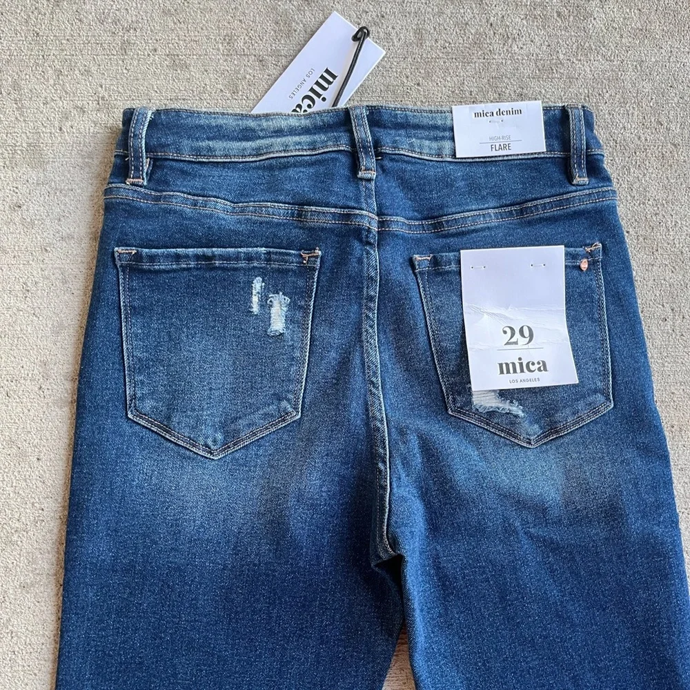 Wit & Wisdom Dark Blue Flare Jeans
